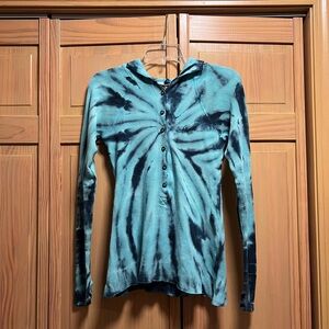 Hard Tail Forever Long Sleeve Henley Top